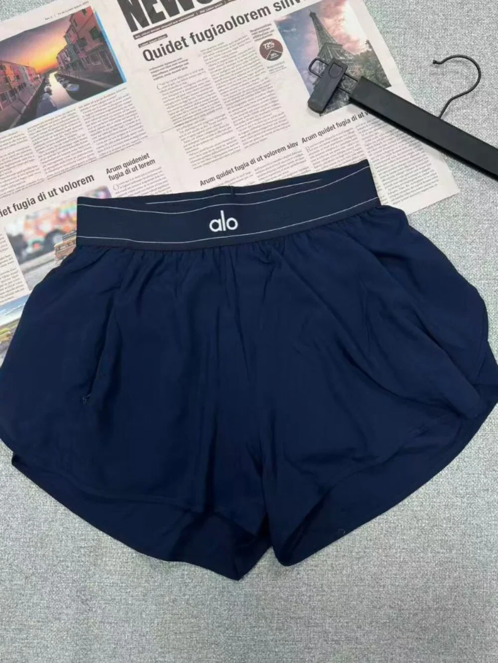 Brand new Alo Yoga🛶Match Point Short Navy Blue